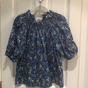 J.Crew Liberty Print Floral Top
